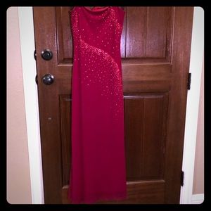 Beautiful Party Dress with unique beaded bodice